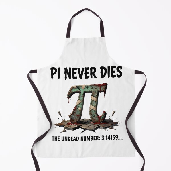 Item preview, Pi Never Dies | Funny Zombie Math Horror Pi Day designed and sold by MotivAura.