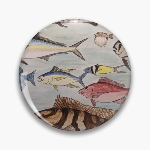 Item preview, Saltwater Fish of the Sea  designed and sold by Matt Starr Fine Art .