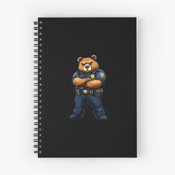 Item preview, Bear Police - Brown Bear designed and sold by Soulskier.