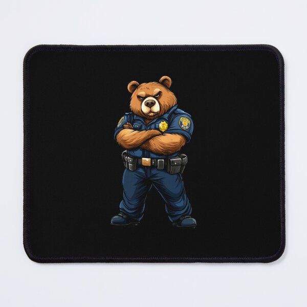 Item preview, Bear Police - Brown Bear designed and sold by Soulskier.