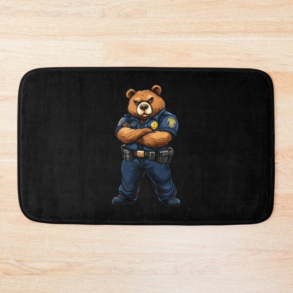 Item preview, Bear Police - Brown Bear designed and sold by Soulskier.