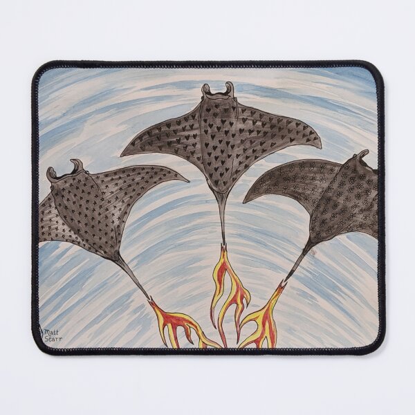 Item preview, Manta Ray Pop Art designed and sold by Matt Starr Fine Art .
