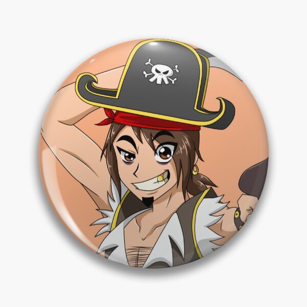 Aperçu de l'œuvre Capitaine Pirate créée et vendue par Inkwell Owl.