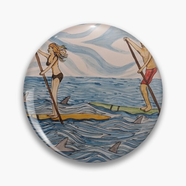 Artikelvorschau, Paddleboard-Abenteuer entworfen und verkauft von Matt Starr Fine Art .