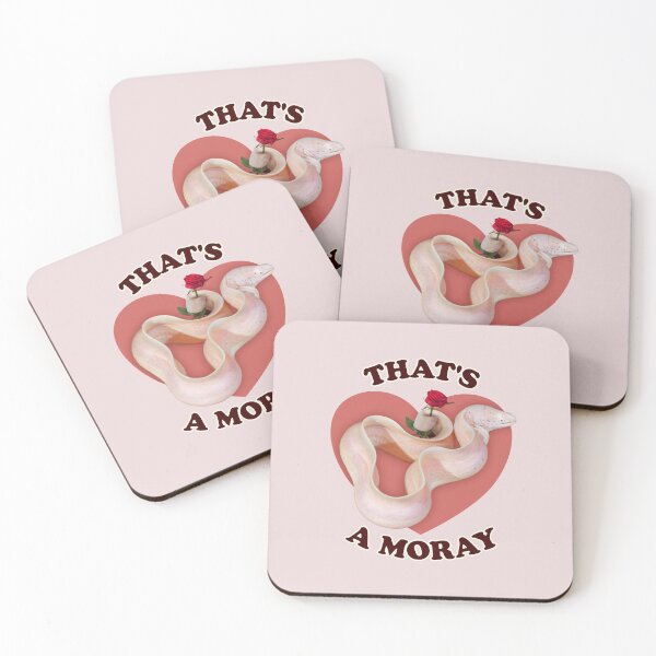 Item preview, That's a Moray - Eel Valentine's Meme designed and sold by snazzyseagull.
