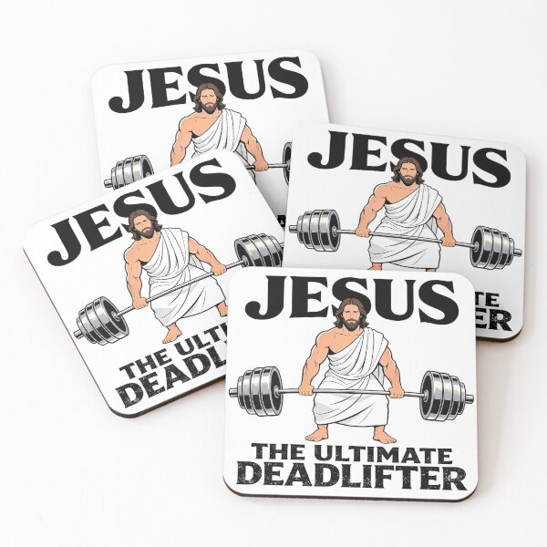 Item preview, Jesus The Ultimate Deadlifter - Funny Christian designed and sold by ZBIFBOUETLA.