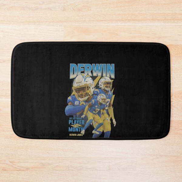 Item preview, Derwin James #3 Los Angeles Chargers designed and sold by TheArtOfCar.