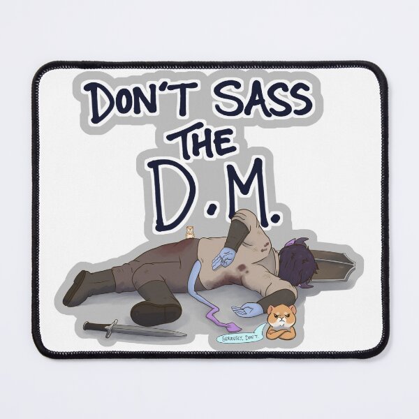 Item preview, Don’t sass the dungeon master designed and sold by Scardee Cat.