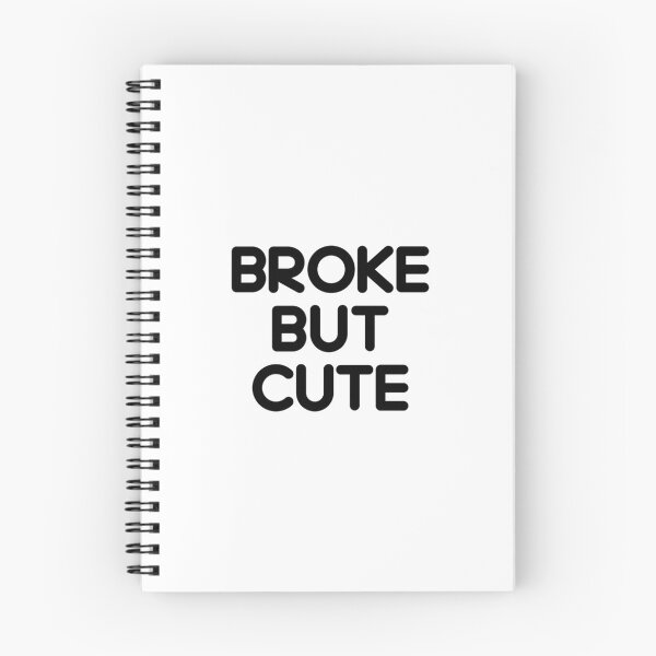 Item preview, Broke but Cute 4 / black designed and sold by BYaleksSKROK.