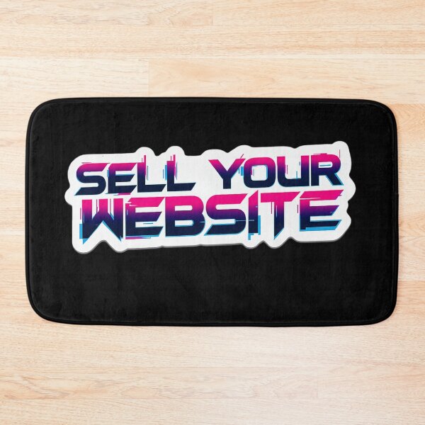 Artikelvorschau, Website verkaufen – Retro-Tech-Glitch-Typografie-Design entworfen und verkauft von ArtVoyageShop.