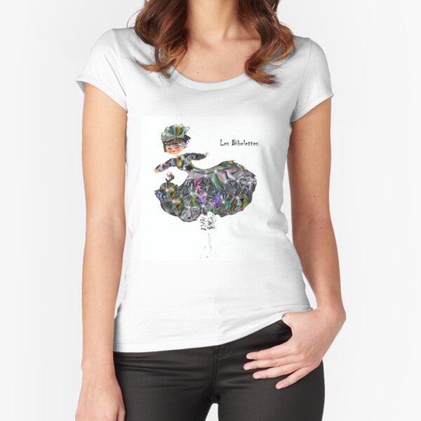 Cristal Les Bibelettes T-shirt échancré