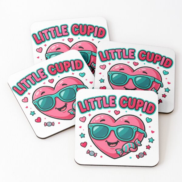 Item preview, Little Cupid Cool Kids Valentine Character designed and sold by JaaCreativeShop.