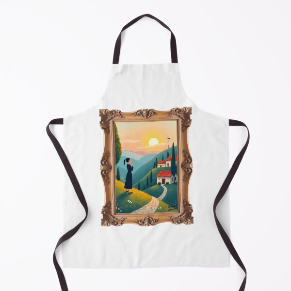 Item preview, Woman Praying Toward the Cross from a Hillside designed and sold by Pastor Reeves Studio.