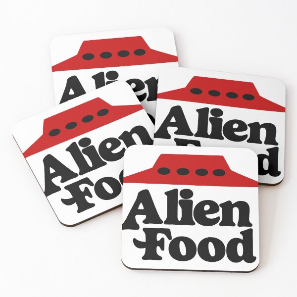 Item preview, Alien Food – Cosmic Pizza Parody Logo designed and sold by Alien Food Studio.