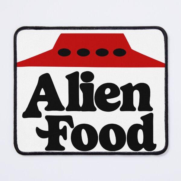 Item preview, Alien Food – Cosmic Pizza Parody Logo designed and sold by Alien Food Studio.