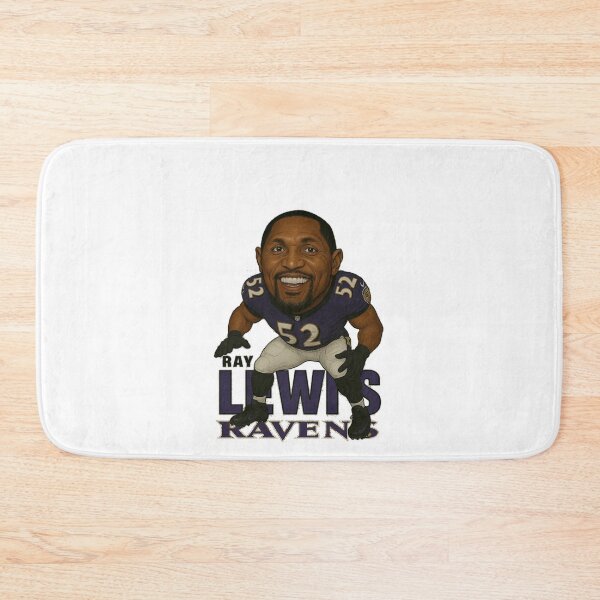Item preview, Ray Lewis #52 Baltimore Ravens Caricature Art – Iconic Linebacker Illustration designed and sold by TheArtOfCar.