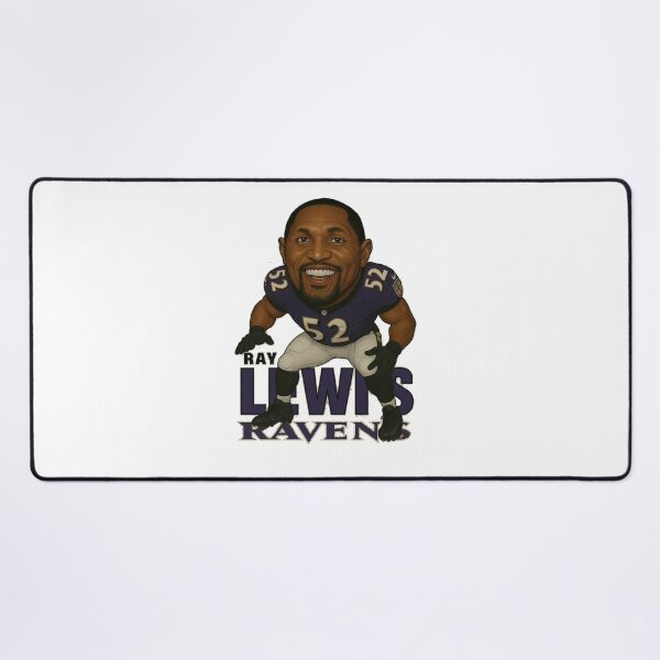 Item preview, Ray Lewis #52 Baltimore Ravens Caricature Art – Iconic Linebacker Illustration designed and sold by TheArtOfCar.