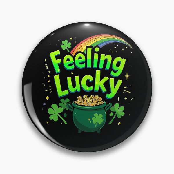 Item preview, Feeling Lucky St. Patrick's Day Shamrock Rainbow designed and sold by MalwasBasket.