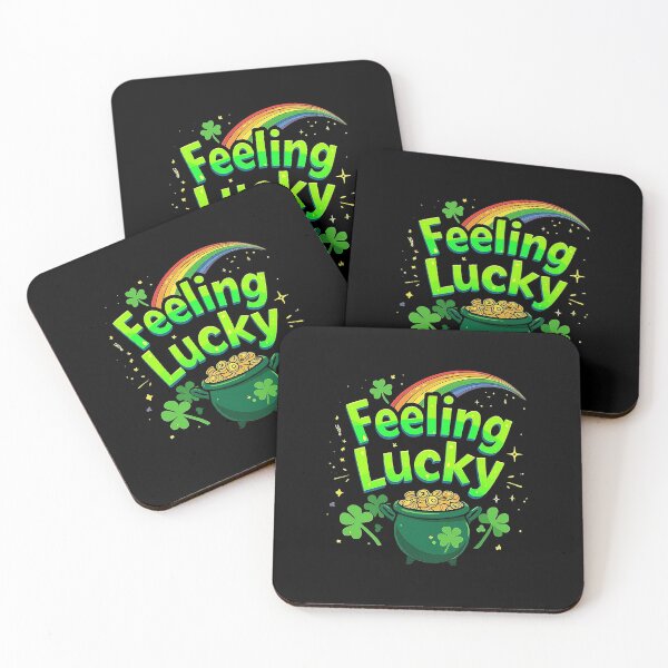 Item preview, Feeling Lucky St. Patrick's Day Shamrock Rainbow designed and sold by MalwasBasket.