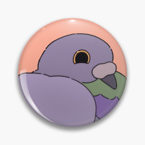 Item preview, floof pigeon designed and sold by amygorns.