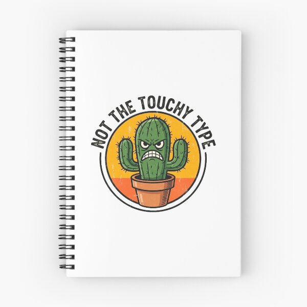 Item preview, Grumpy Desert Plant – Retro Badge designed and sold by Pollock.
