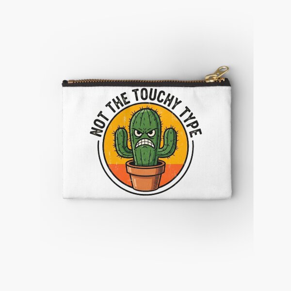 Item preview, Grumpy Desert Plant – Retro Badge designed and sold by Pollock.