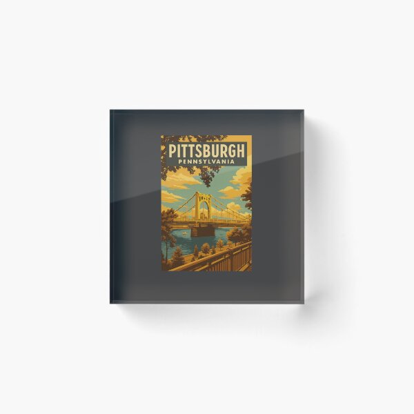 Item preview, Pittsburgh Pennsylvania  designed and sold by Broken Antler Designs .