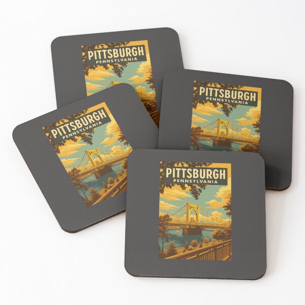 Item preview, Pittsburgh Pennsylvania  designed and sold by Broken Antler Designs .