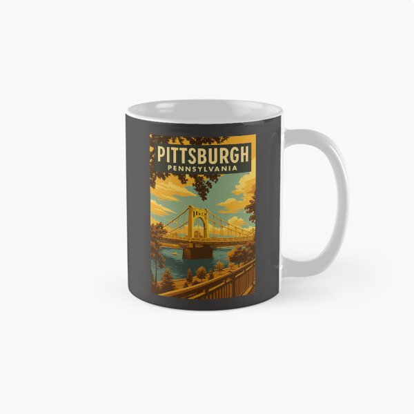 Item preview, Pittsburgh Pennsylvania  designed and sold by Broken Antler Designs .