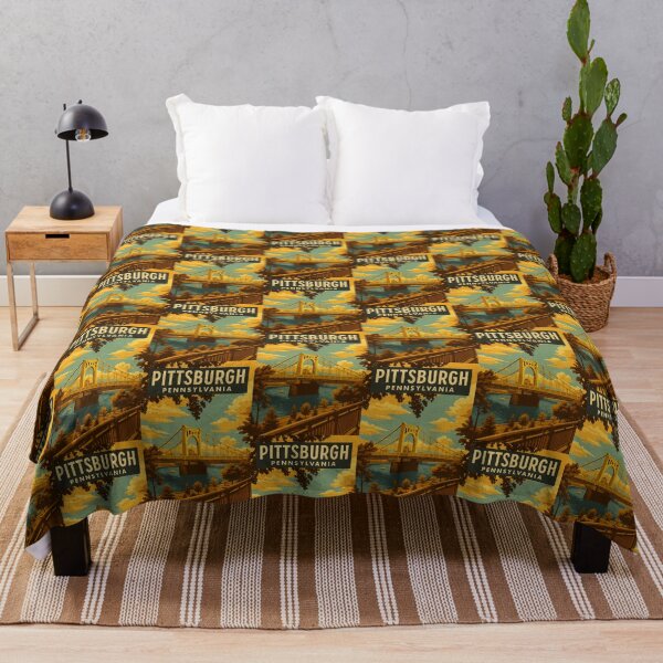 Item preview, Pittsburgh Pennsylvania designed and sold by Broken Antler Designs .