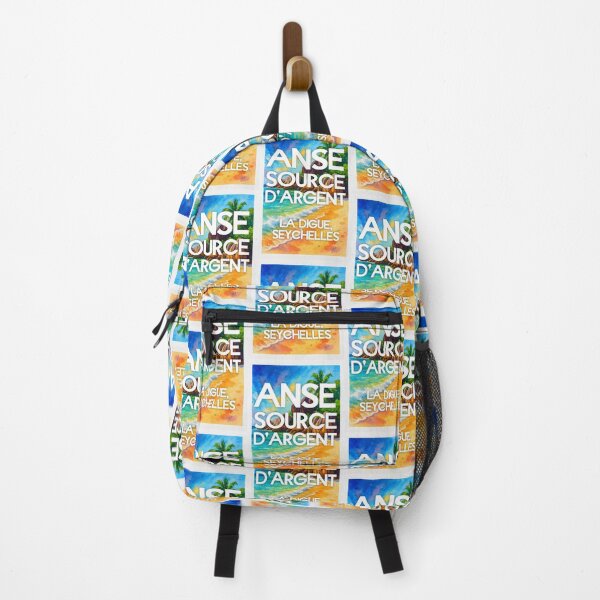 Item preview, Anse Source d’Argent, La Digue Seychelles – Watercolor Beach Poster designed and sold by Sea Gem.
