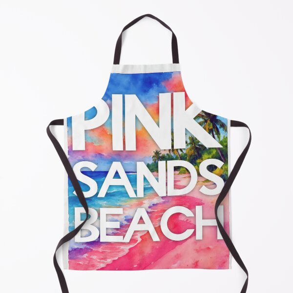 Item preview, Pink Sands Beach, Harbour Island Bahamas – Watercolor Beach Poster designed and sold by Sea Gem.