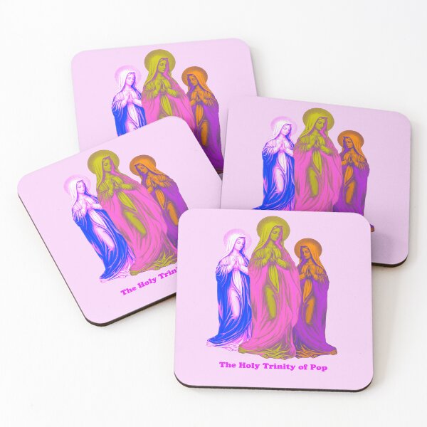 Item preview, The Holy Trinity Of Pop Vibrant Madonna Trio designed and sold by capricedefille.
