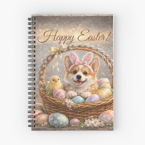 Item preview, Cute Corgi Easter Bunny designed and sold by GivingJoy.