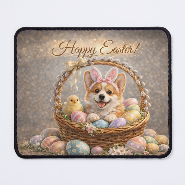 Item preview, Cute Corgi Easter Bunny designed and sold by GivingJoy.