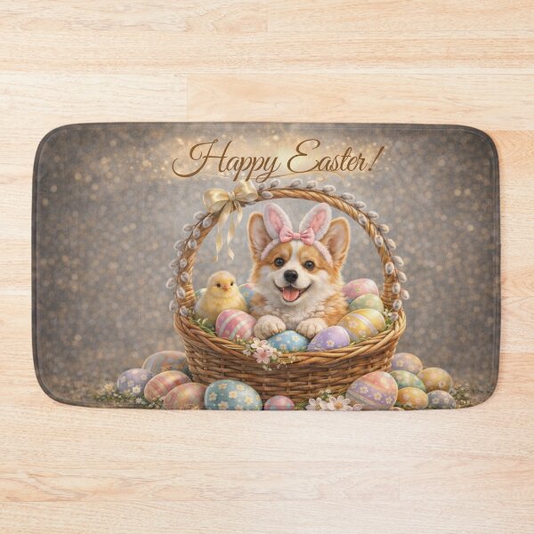 Item preview, Cute Corgi Easter Bunny designed and sold by GivingJoy.