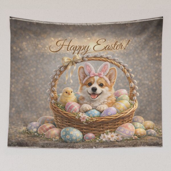 Item preview, Cute Corgi Easter Bunny designed and sold by GivingJoy.