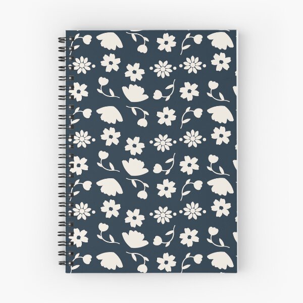 Item preview, Navy Flower designed and sold by KatieCCreative.
