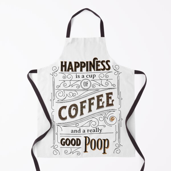 Item preview, Happiness is Coffee and a Good Poop designed and sold by LagomCreative.