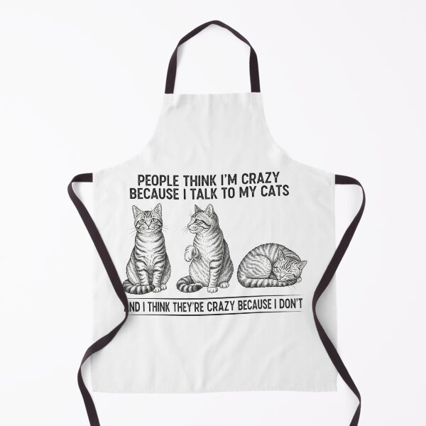 Item preview, Talk to My Cats – Old School designed and sold by Pollock.