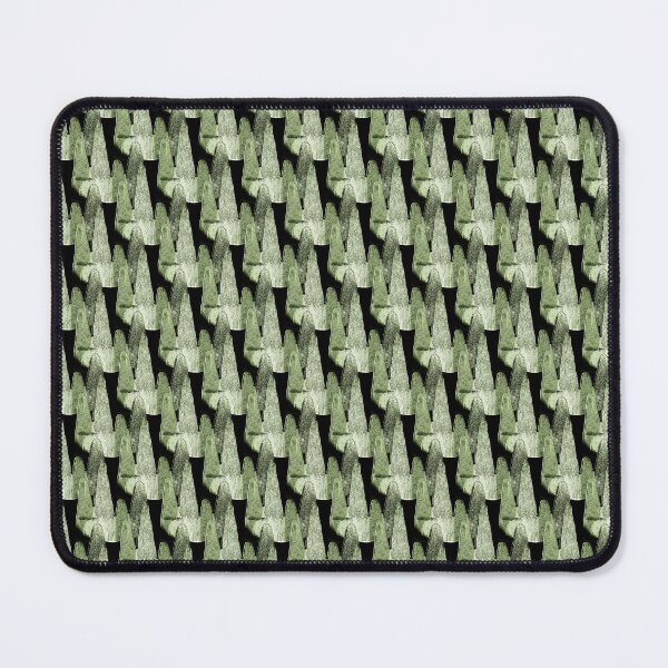 Item preview, Abstract Vertical Mountain Landscape Pattern in Green designed and sold by Artistestella.