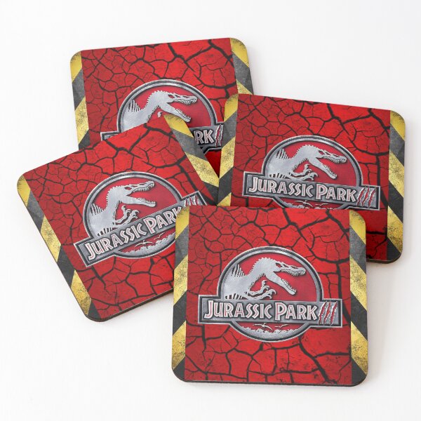 Item preview,    jurassic spinosaurus danger red warning signal  designed and sold by Blck-Acid-Devil.