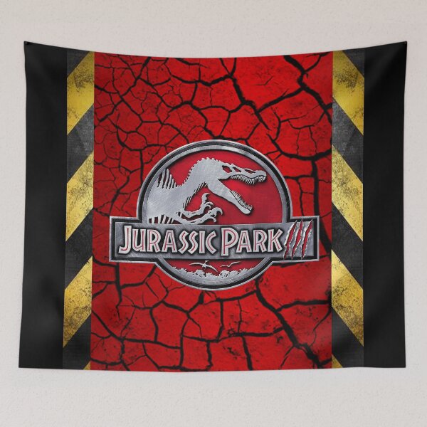 Item preview,    jurassic spinosaurus danger red warning signal  designed and sold by Blck-Acid-Devil.