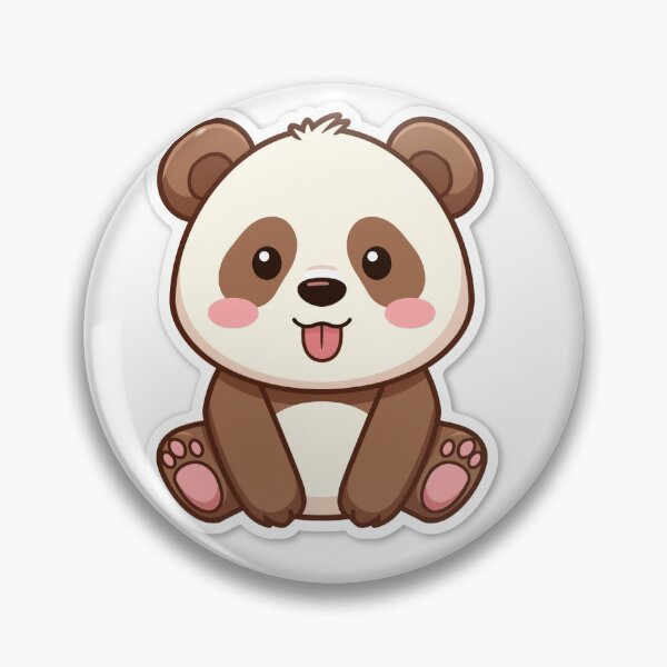 Item preview, Cute Panda Sitting Sticker designed and sold by Teewave-Ashish.