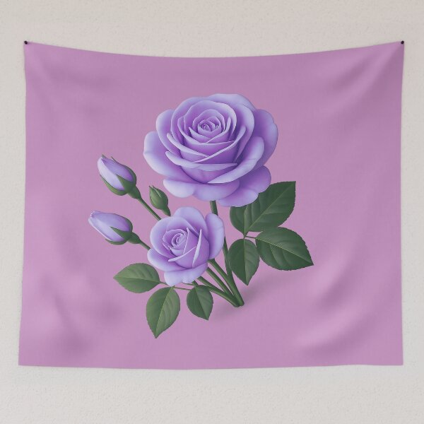 Item preview, Lavender Roses in Bloom – A Timeless Valentine Gift- Say it with flowers that never fade. designed and sold by branaghbel.