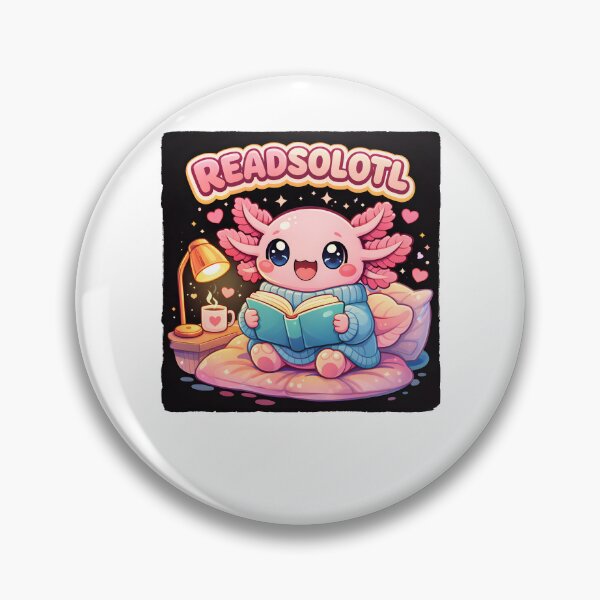 Item preview, Readsolotl Kawaii Axolotl Cozy Night Vibes Reading Bookworm Life designed and sold by MuniraWearify.