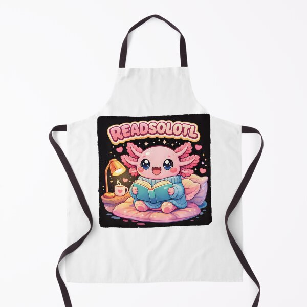 Item preview, Readsolotl Kawaii Axolotl Cozy Night Vibes Reading Bookworm Life designed and sold by MuniraWearify.