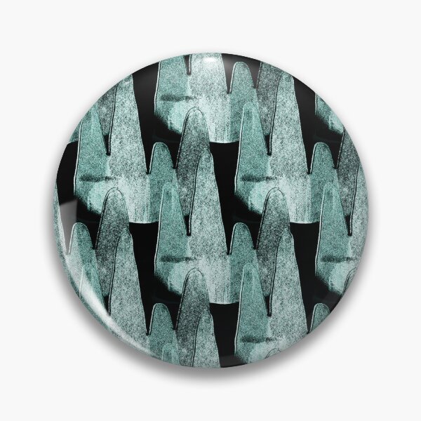 Item preview, Abstract Vertical Mountain Landscape Pattern in Teal designed and sold by Artistestella.
