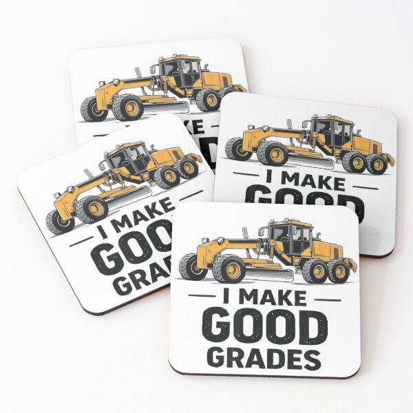 Item preview, I Make Good Grades Motor Grader Operator designed and sold by otaku.edwardj.