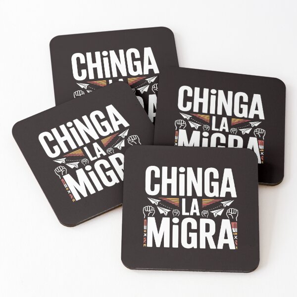 Item preview, Chinga La Migra Protest – Anti Deportation Activist Message designed and sold by Redgiant87x.